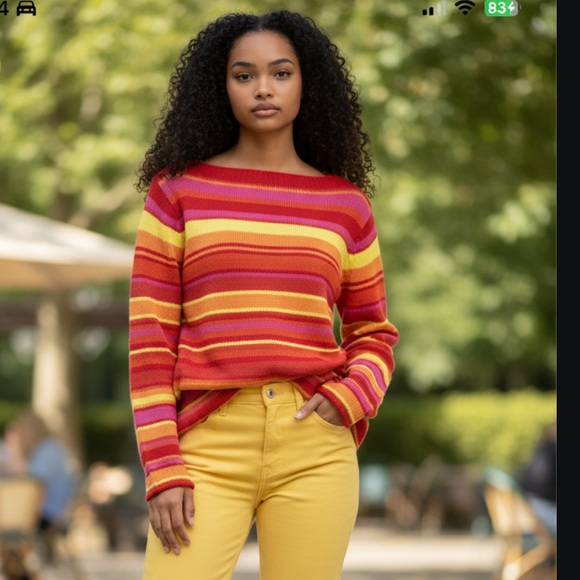 Isaac Mizrahi Sweaters - Isaac Mizrahi  Mutli Color Sweater Anniversary Collection Size 2X